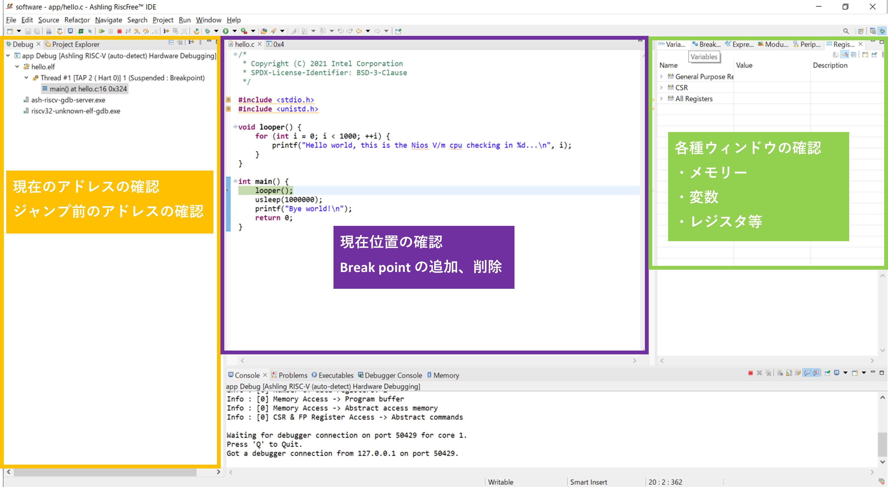 Ashling* RiscFree* IDE を使用した Nios®V プロジェクト開発手順 – 株式会社マクニカ アルティマ カンパニー