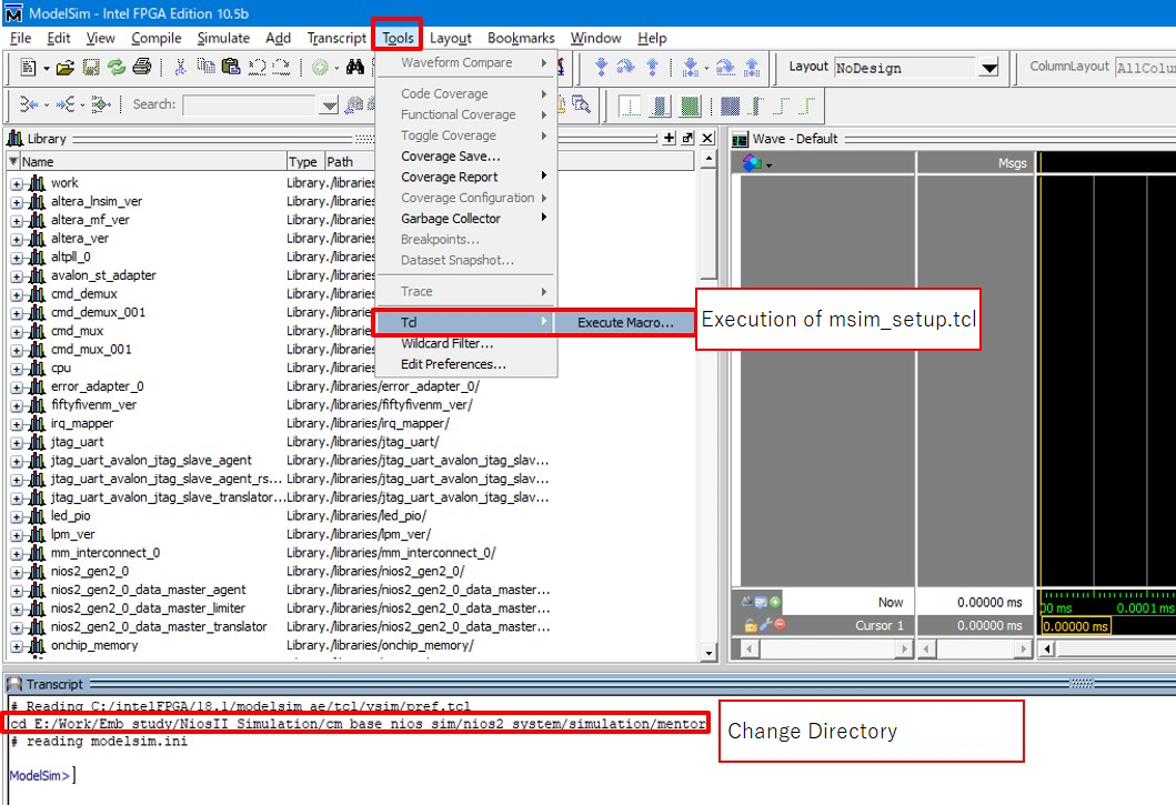 Fig7_Executing msim_setup.tcl in ModelSim.png