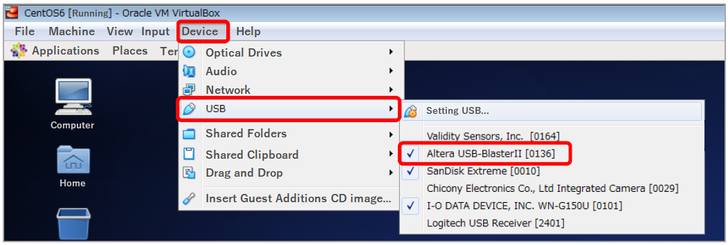 Fig7-6_Enable USB-Blaster II connection from the Virtual Box USB settings.png