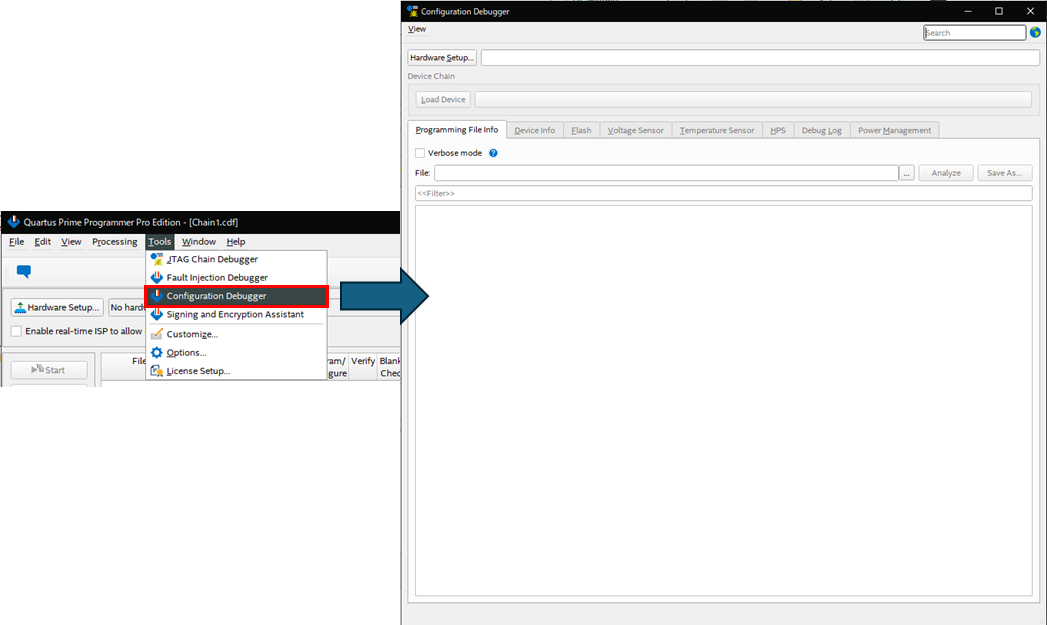 ティム 2 ※プロフィール要確認 Agilex™ 3 でやってみた ～ Configuration Debugger を使って
