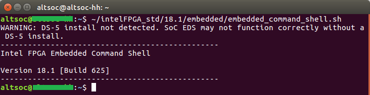 Ds 5 インテル Soc Fpga Edition インストール時の注意点 株式会社マクニカ アルティマ カンパニー